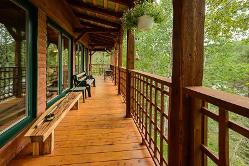 Auberge de la Rivière Matapédia - Matapédia River Lodge Routhierville Exterior foto